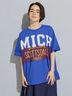 [接触冷感]リメイク風Tシャツ（オフホワイト/ブラック/レッド/ブルー）｜SM2（エスエムツー）通販