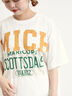 [接触冷感]リメイク風Tシャツ（オフホワイト/ブラック/レッド/ブルー）｜SM2（エスエムツー）通販