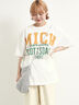 [接触冷感]リメイク風Tシャツ（オフホワイト/ブラック/レッド/ブルー）｜SM2（エスエムツー）通販
