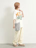 [接触冷感]リメイク風Tシャツ（オフホワイト/ブラック/レッド/ブルー）｜SM2（エスエムツー）通販