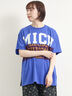 [接触冷感]リメイク風Tシャツ（オフホワイト/ブラック/レッド/ブルー）｜SM2（エスエムツー）通販