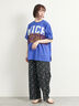[接触冷感]リメイク風Tシャツ（オフホワイト/ブラック/レッド/ブルー）｜SM2（エスエムツー）通販