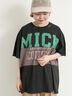 [接触冷感]リメイク風Tシャツ（オフホワイト/ブラック/レッド/ブルー）｜SM2（エスエムツー）通販