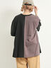 [接触冷感]リメイク風Tシャツ（オフホワイト/ブラック/レッド/ブルー）｜SM2（エスエムツー）通販