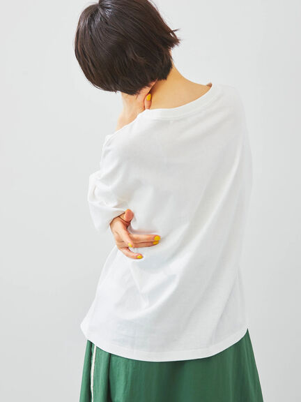 [接触冷感]バンドモチーフアソートプリントTシャツ（オフホワイト/グレー/チャコールグレー/サックスブルー）｜SM2（エスエムツー）通販