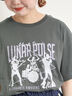 [接触冷感]バンドモチーフアソートプリントTシャツ（オフホワイト/グレー/チャコールグレー/サックスブルー）｜SM2（エスエムツー）通販