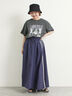 [接触冷感]バンドモチーフアソートプリントTシャツ（オフホワイト/グレー/チャコールグレー/サックスブルー）｜SM2（エスエムツー）通販
