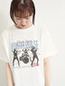 [接触冷感]バンドモチーフアソートプリントTシャツ（オフホワイト/グレー/チャコールグレー/サックスブルー）｜SM2（エスエムツー）通販