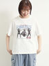 [接触冷感]バンドモチーフアソートプリントTシャツ（オフホワイト/グレー/チャコールグレー/サックスブルー）｜SM2（エスエムツー）通販