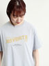 [接触冷感]バンドモチーフアソートプリントTシャツ（オフホワイト/グレー/チャコールグレー/サックスブルー）｜SM2（エスエムツー）通販