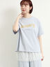 [接触冷感]バンドモチーフアソートプリントTシャツ（オフホワイト/グレー/チャコールグレー/サックスブルー）｜SM2（エスエムツー）通販