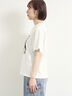 [接触冷感]バンドモチーフアソートプリントTシャツ（オフホワイト/グレー/チャコールグレー/サックスブルー）｜SM2（エスエムツー）通販
