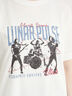 [接触冷感]バンドモチーフアソートプリントTシャツ（オフホワイト/グレー/チャコールグレー/サックスブルー）｜SM2（エスエムツー）通販