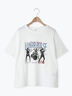 [接触冷感]バンドモチーフアソートプリントTシャツ（オフホワイト/グレー/チャコールグレー/サックスブルー）｜SM2（エスエムツー）通販