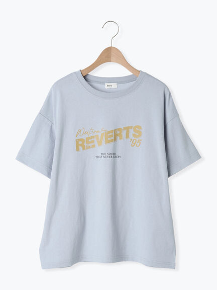 [接触冷感]バンドモチーフアソートプリントTシャツ（オフホワイト/グレー/チャコールグレー/サックスブルー）｜SM2（エスエムツー）通販