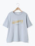 [接触冷感]バンドモチーフアソートプリントTシャツ（オフホワイト/グレー/チャコールグレー/サックスブルー）｜SM2（エスエムツー）通販