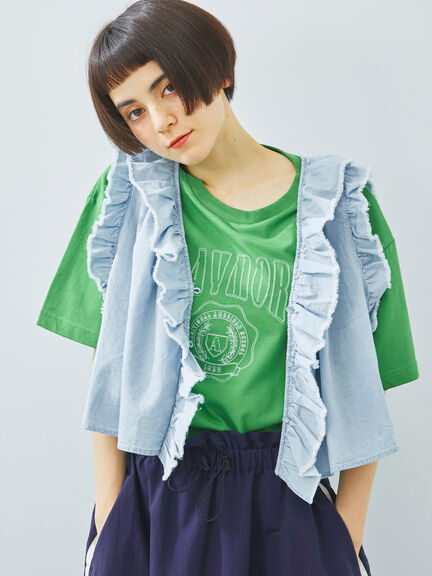 [接触冷感]刺繍ロゴアソートTシャツ（オフホワイト/ブラック/グリーン/パープル）｜SM2（エスエムツー）通販