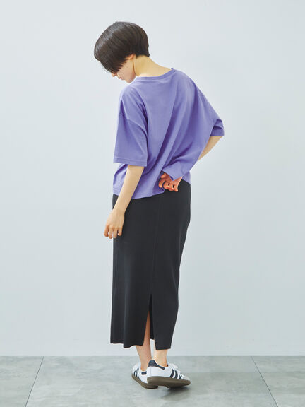 [接触冷感]刺繍ロゴアソートTシャツ（オフホワイト/ブラック/グリーン/パープル）｜SM2（エスエムツー）通販