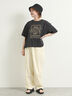 [接触冷感]刺繍ロゴアソートTシャツ（オフホワイト/ブラック/グリーン/パープル）｜SM2（エスエムツー）通販