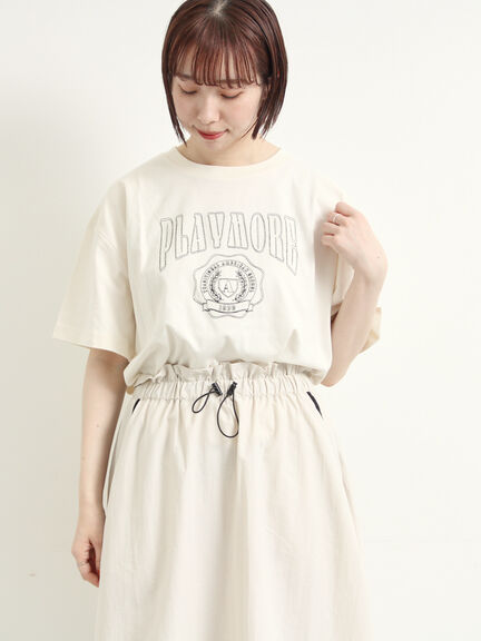 [接触冷感]刺繍ロゴアソートTシャツ（オフホワイト/ブラック/グリーン/パープル）｜SM2（エスエムツー）通販