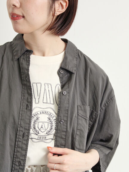[接触冷感]刺繍ロゴアソートTシャツ（オフホワイト/ブラック/グリーン/パープル）｜SM2（エスエムツー）通販