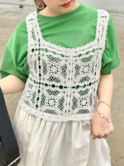 [接触冷感]刺繍ロゴアソートTシャツ（オフホワイト/ブラック/グリーン/パープル）｜SM2（エスエムツー）通販