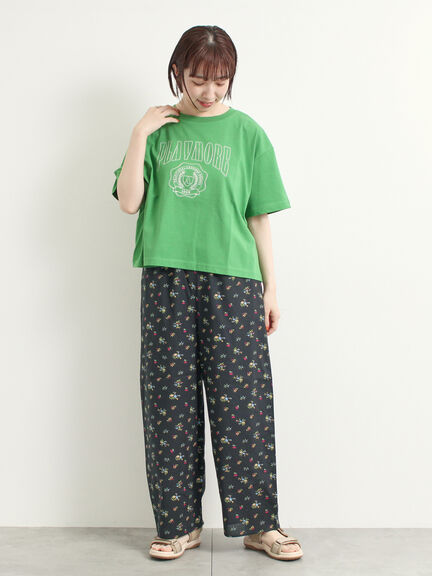 [接触冷感]刺繍ロゴアソートTシャツ（オフホワイト/ブラック/グリーン/パープル）｜SM2（エスエムツー）通販