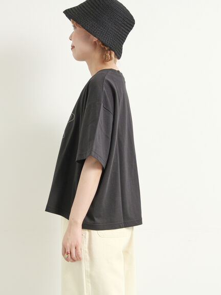 [接触冷感]刺繍ロゴアソートTシャツ（オフホワイト/ブラック/グリーン/パープル）｜SM2（エスエムツー）通販