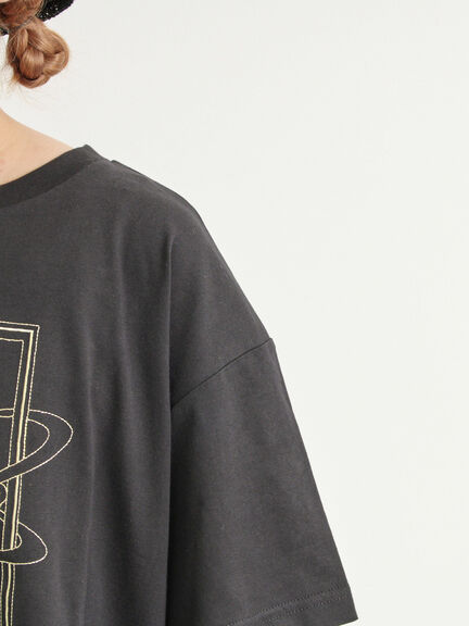 [接触冷感]刺繍ロゴアソートTシャツ（オフホワイト/ブラック/グリーン/パープル）｜SM2（エスエムツー）通販