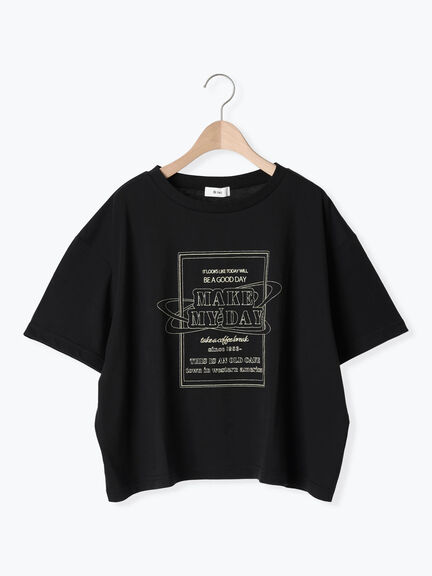 [接触冷感]刺繍ロゴアソートTシャツ（オフホワイト/ブラック/グリーン/パープル）｜SM2（エスエムツー）通販