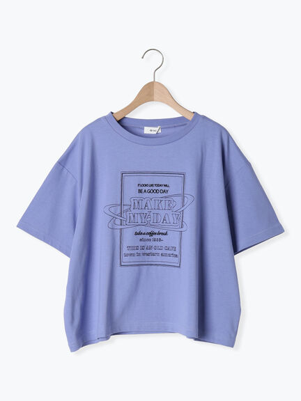 [接触冷感]刺繍ロゴアソートTシャツ（オフホワイト/ブラック/グリーン/パープル）｜SM2（エスエムツー）通販