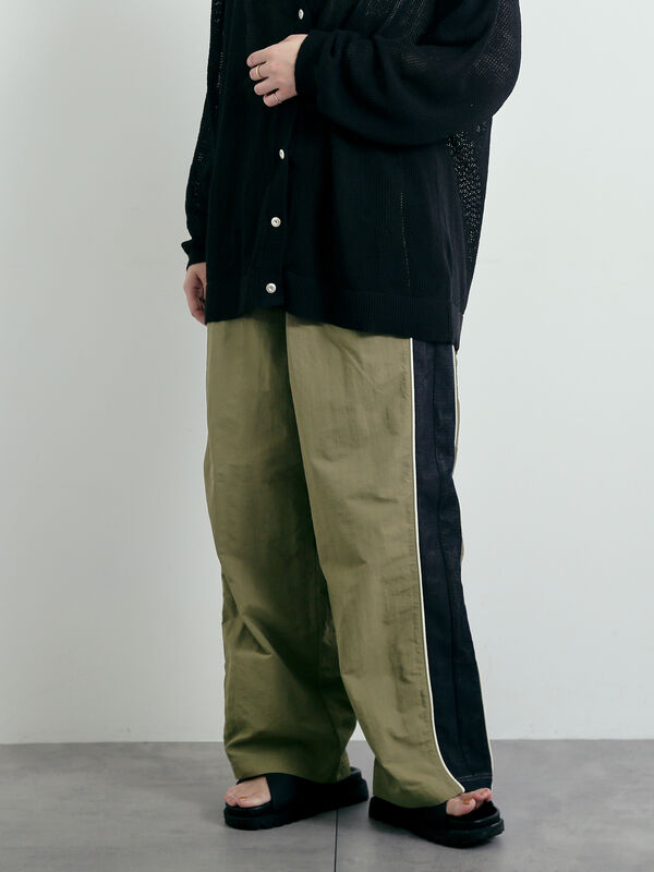 LGB サイドメッシュライン　サルエルパンツ LGB サイドメッシュライン サルエルパンツ LGB サイドメッシュライン