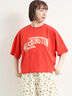 ブロッキングロゴプリントTシャツ（オフホワイト/グレー/レッド/ブルー）｜SM2（エスエムツー）通販