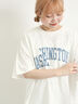 ブロッキングロゴプリントTシャツ（オフホワイト/グレー/レッド/ブルー）｜SM2（エスエムツー）通販