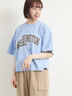 ブロッキングロゴプリントTシャツ（オフホワイト/グレー/レッド/ブルー）｜SM2（エスエムツー）通販