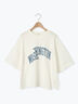 ブロッキングロゴプリントTシャツ（オフホワイト/グレー/レッド/ブルー）｜SM2（エスエムツー）通販