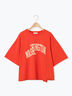 ブロッキングロゴプリントTシャツ（オフホワイト/グレー/レッド/ブルー）｜SM2（エスエムツー）通販