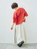 [接触冷感]袖メッシュプリントTシャツ（グレー/チャコールグレー/レッド/グリーン）｜SM2（エスエムツー）通販