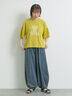 [接触冷感]袖メッシュプリントTシャツ（グレー/チャコールグレー/レッド/グリーン）｜SM2（エスエムツー）通販