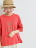 [接触冷感]袖メッシュプリントTシャツ（グレー/チャコールグレー/レッド/グリーン）｜SM2（エスエムツー）通販
