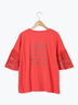 [接触冷感]袖メッシュプリントTシャツ（グレー/チャコールグレー/レッド/グリーン）｜SM2（エスエムツー）通販
