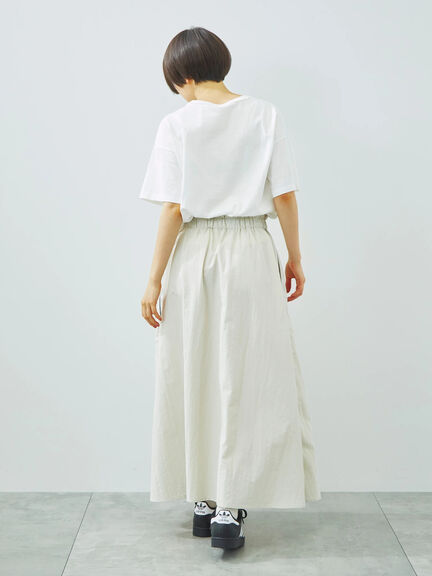 [接触冷感]スペースモチーフプリントTシャツ（オフホワイト/イエロー/グリーン/ネイビー）｜SM2（エスエムツー）通販