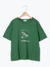 [接触冷感]スペースモチーフプリントTシャツ（オフホワイト/イエロー/グリーン/ネイビー）｜SM2（エスエムツー）通販