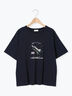 [接触冷感]スペースモチーフプリントTシャツ（オフホワイト/イエロー/グリーン/ネイビー）｜SM2（エスエムツー）通販