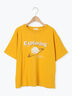 [接触冷感]スペースモチーフプリントTシャツ（オフホワイト/イエロー/グリーン/ネイビー）｜SM2（エスエムツー）通販