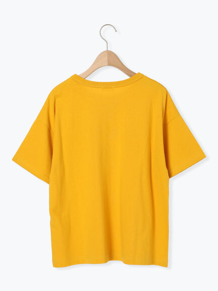 [接触冷感]スペースモチーフプリントTシャツ（オフホワイト/イエロー/グリーン/ネイビー）｜SM2（エスエムツー）通販