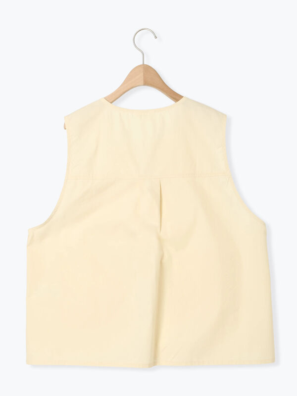 セール】 リボンフィッシングベスト（ダークブラウン/カーキ/クリーム