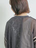 ナンバリングレースパッチワークTシャツ（オフホワイト/チャコールグレー/ブラウン/ブルー）｜SM2（エスエムツー）通販