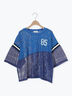 ナンバリングレースパッチワークTシャツ（オフホワイト/チャコールグレー/ブラウン/ブルー）｜SM2（エスエムツー）通販