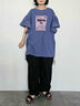 [接触冷感]フレアスリーブチュニックTシャツ（オフホワイト/ブラック/レッド/ブルー）｜SM2（エスエムツー）通販